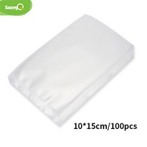 saengq 주방 진공 가방 식품 진공 실러 포장 기계 식품 보관 가방 bpa-free 주방 액세서리 100 개몫, 협력사, 10-15cm 100pcs