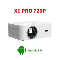 글로벌 Wanbo X1 같은 스크린 프로/맥스 프로젝터 4K 720P & 1080P 미니, China X1 Pro 720p 미국 플러그