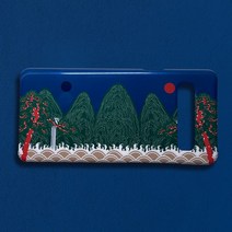 [무광] 청색 일월오봉도 휴대폰 케이스, 선택옵션