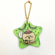 먼작귀 농담곰 치이카와 하치와레 우사기 쿠리만쥬 굿즈 아크릴모음 펜던트 키링 가방고리, 3