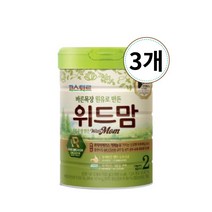 위드맘 바른목장 원유로 만든 분유 2단계, 750g, 3개