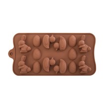 [캔들이케아] 14구 토끼와오리 실리콘몰드 / 천연비누 석고방향제재료