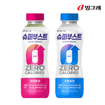 빙그레 슈퍼부스트 에너지드링크 500mlX24개입(수분 파워 택) 옵션, 파워충전 24개
