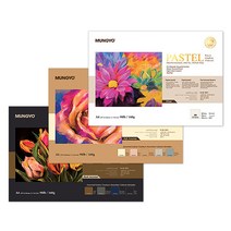 문교 전문가용 파스텔 전용지 스케치북 160g 30매입 A4 3색, 소프트혼합/MPPP-A4SA