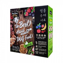 데이스포 명품수제사료 과일식단 1kg x 1개 강아지 반려동물용품 pet shop