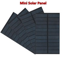 아파트태양광 태양열설치 태양열 집열판 판넬 패널 1.5W 미니 태양 전지 패널 6V DIY 라이트 휴대 전화 완, 01 6V_01 1.5W