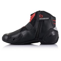 Alpinestars SMX-1 R V2 통기성 부츠 블랙레드, 6, Black/Red
