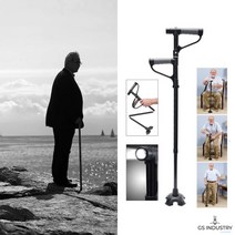 팔디딤 보조 지팡이 양손형 LED램프 2IN1