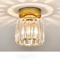 2023 홈바 테이블 현대 LED 천장 조명 거실 복도 전면 베란다 홈 장식 램프 유리 미니멀리스트 전등, 01 Style A Gold_01 웜 화이트