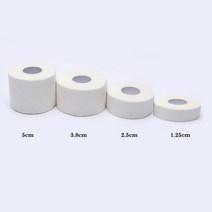 화이트 스포츠 테이프 Kinesiology 테이핑 Elastica 근육 무릎 붕대 긴장, white, 5CMX10M