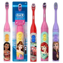 오랄비 DB3010 어린이전동칫솔 프린세스 카즈 스테이지스파워 유아전동칫솔, 프린세스(랜덤)