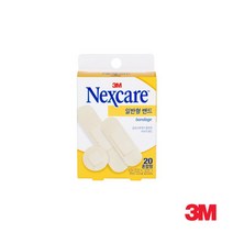 3M 넥스케어 상처 밴드 반창고 혼합형 20매, 기본