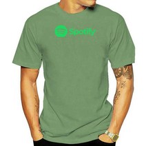 유니파잉Spotify스포티파이 티셔츠 음악 디저 타이달, 16 Men pea green_07 XXL
