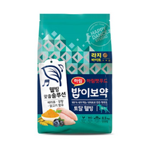 밥이보약 라지바이트 전연령 강아지사료, 7개