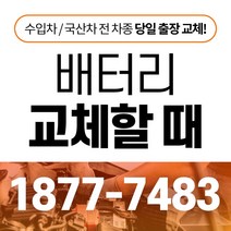 싼타페TM 자동차배터리밧데리교체 당일 무료출장, GB60044