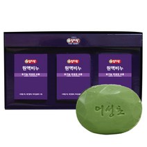 미산약초농장 국내산 한방 어성초로 만든 어성초원액비누세트 1세트(3p)