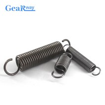 기어 웨이 5pcs 후크가있는 연장 스프링 1mm 1.2mm 두께 소형 인장 스프링, 1.2x12x50mm