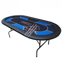 보드게임 테이블 홀덤 매트 카드 게임 접이식 트럼프, 브라운 240X120cm 접이형