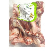 [더착한푸드]청림 오리 다리뼈 1kg 식자재마트 대용량 업소용 오리고기 생오리 오리백숙 오리탕 오리롤, 1세트