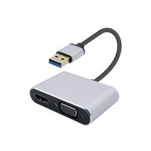 Coms USB 3.0 to HDMI VGA 변환 컨버터 FW407