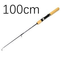 원투낚시대 바다낚시대 민물 초보 릴 원투대 겨울 새우 미니 얼음 막 금속 탄성 탄소 미끼 미끄럼 방지 나무 색상 핸들 캐스팅 막 pesca, 03 100cm Rod No Reel