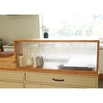 원목 아일랜드 파티션, 1400도어형, 내추럴우드