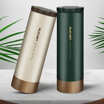 루펜 시그니처 카페 텀블러 500ml(1개) 이중스텐레스, 아이보리