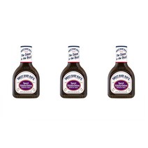스위트 베이비 레이즈 어니언 바비큐소스 510g 3개 Sweet Baby Rays Sweet Vidalia Onion