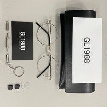 안경사가 직접 만든 티타늄 블루라이트차단안경 맞춤 근적외선차단 GL1988, 52일반코받침, 블루+야간운전가디언 Y2, 골드