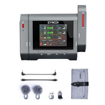 무선 마이크 SYNCO G3 양방향 통신 음량 조절 인이어 음성 모니터링 전송 거리 최대 250m 트리플 채널 SwitchiPhoneAndroidSLR 카메라비디오 카메라PC레코더에 대응