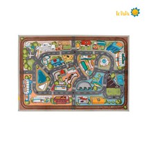 르파파 르보뇌르 라이트 자동차마을 놀이매트 (대형 200x140cm)