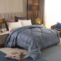 양모이불 솜 알파카 침실 양털 천연 담요, 체크다이어리