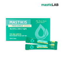 매스틱 연구소 매스티키스 프리미엄 가글 1개 구취제거 10ml/20포/1BOX