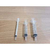 피딩용 주사기 1ml 3ml 5ml