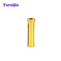 Yaruijia-티타늄 너트 M6 전체 길이 131517232531.53335mm자전거 브레이크 캘리퍼 C 클램프 고정 티타늄 패, 02 Gold_01 13mm