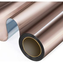 썬팅반사필름 편도 거울 반사 창 필름 스테인드 글라스 비닐 자체 접착 태양열 썬팅필름, 어번, 40x400cm