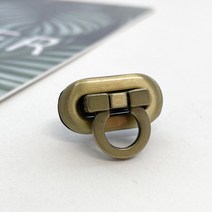 헤세드 NEW) 타원 금속 가방잠금징식 가방장식 가방버클장식, 엔틱