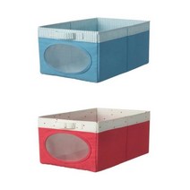 이케아 NOJSAM 뇌이삼 수납함 라이트레드 704.213.18