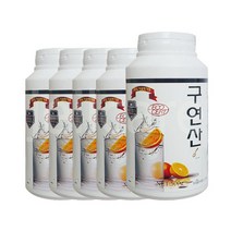 클럽네이처 오스트리아산 식용구연산, 500g, 5개