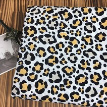 패브릭샵 150cm 대폭 면20수 라운드호피