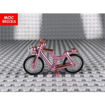 MOC 크롬 자전거 도시 고양이 조립 빌딩 블록 친구, 06 P-Chrome
