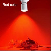 스포트라이트 핀조명 사이키 Led 캐비닛 미니 1W 3W 110 220 다운 주얼리 쇼, 02 3W, 05 Red color
