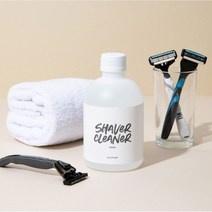 에코후레쉬 면도기클리너 500ml 세정액 x 2개 면도기날 살균 소독 세척 청소 관리