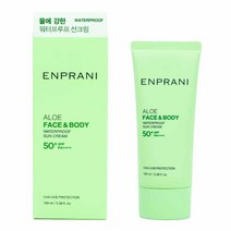 엔프라니 알로에 워터프루프 선크림 100ml 390112 햇빛차단 썬 여름 spf, 벤타샵상품선택