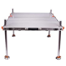 낚시 좌대 자립발판 접이식 플랫폼 초경량 편리한, 80x80cm 다리길이 1.1m