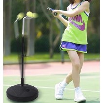 테니스 스윙연습 파트너기 연습기계 나홀로 테니스 훈련 기계, 탑스핀 엑서사이즈 액세서리