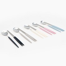 삼미 스모키 수저세트 - 수저 젓가락- 1세트, 수저2벌케이스(박스)