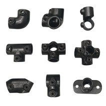 20A 블랙 파이프 27mm 아인스타 무용접 파이프 클램프 파이프 조인트 연결 아시바 클램프, 158, 20A (26.9mm)