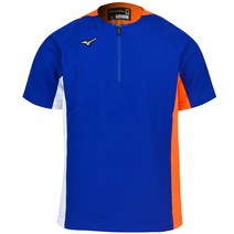 MIZUNO [5125] 미즈노 바람막이 (청색) 반팔
