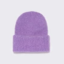 빔바이롤라 바이올렛 니트 로고 비니 B226JIH015VOB